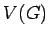 $ V(G)$