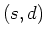 $(s,d)$