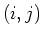 $(i,j)$