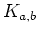 $K_{a,b}$