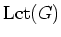$\textrm{Lct}(G)$