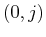 $(0,j)$