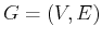 $G=(V,E)$